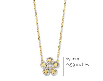 P2598GB Silver Rose juwelen