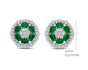 EA2568GR-L Silver Rose juwelen