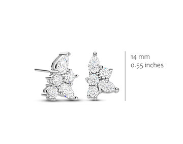 EA2638WZ Silver Rose juwelen