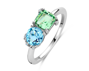 N6E57 Naiomy Silver Zilveren Ring voor Dames