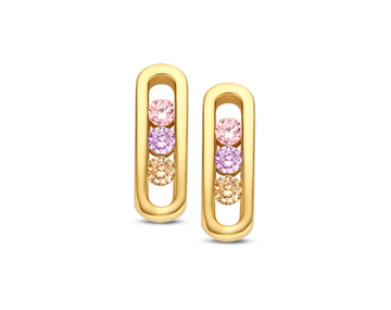 N6E68 Naiomy Silver Zilveren Oorbellen voor Dames