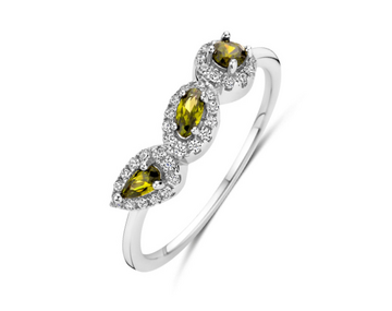 N6E69 Naiomy Silver Zilveren Ring voor Dames