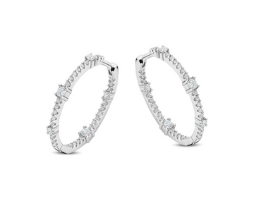 N6F57 Naiomy Silver Zilveren Oorbellen voor Dames