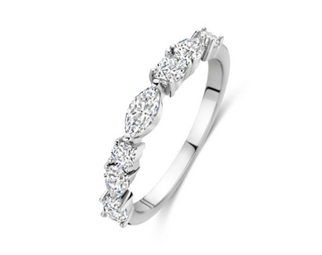 N6F59 Naiomy Silver Zilveren Ring voor Dames
