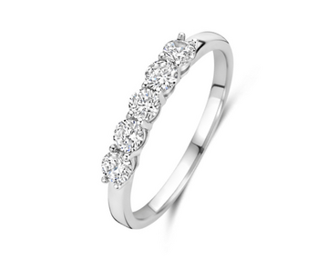 N6F63 Naiomy Silver Zilveren Ring voor Dames