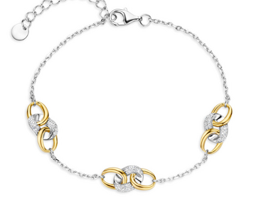 N6G54 Naiomy Silver Zilveren Armband voor Dames