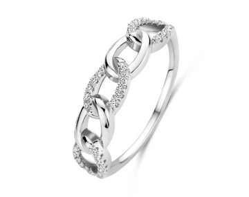N6G57 Naiomy Silver Zilveren Ring voor Dames