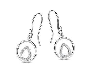 N6G61 Naiomy Silver Zilveren Oorbellen voor Dames