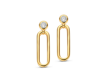 N6H63 Naiomy Silver Zilveren Oorbellen voor Dames