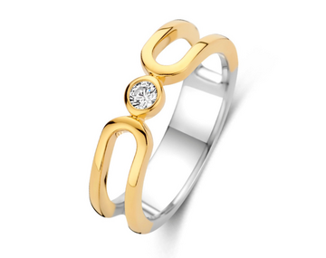 N6G61 Naiomy Silver Zilveren Ring voor Dames