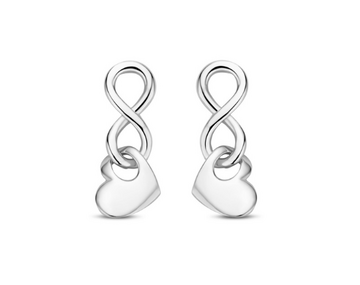 N6J62 Naiomy Silver Zilveren Oorbellen voor Dames