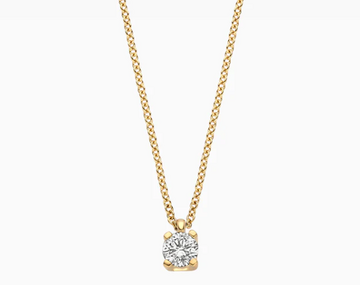 LG3014Y Blush 14kt Gouden Ketting met Hanger