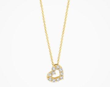 LG3000Y Blush 14kt Gouden Ketting met Hanger