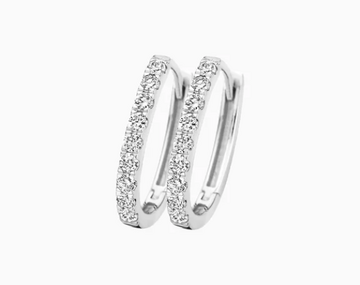 LG7008W Blush 14kt gouden oorringen Dames