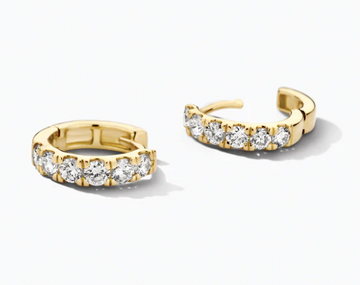 LG7031Y Blush 14kt gouden oorringen Dames