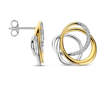 N6P53 Naiomy Silver Zilveren Oorbellen voor Dames