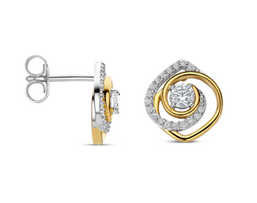 N6P64 Naiomy Silver Zilveren Oorbellen voor Dames