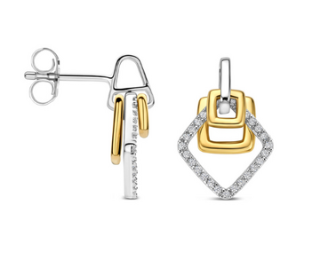 N6P68 Naiomy Silver Zilveren Oorbellen voor Dames