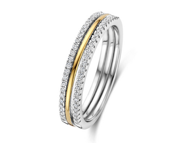 N6P71 Naiomy Silver Zilveren Ring voor Dames