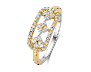 N6Q51 Naiomy Silver Zilveren Ring voor Dames