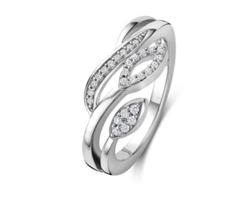 N6R51 Naiomy Silver Zilveren Ring voor Dames