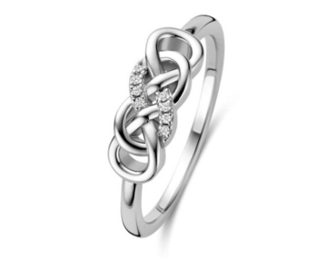 N6R63 Naiomy Silver Zilveren Ring voor Dames
