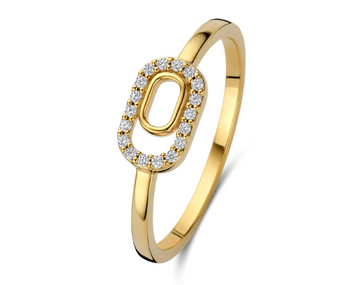 N6S64 Naiomy Silver Zilveren Ring voor Dames