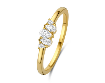 N6S73 Naiomy Silver Zilveren Ring voor Dames