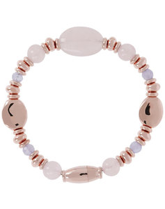 WSBZ00864 rose quartz Bronzallure Variegata