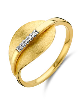065610A Gouden ring 18kt