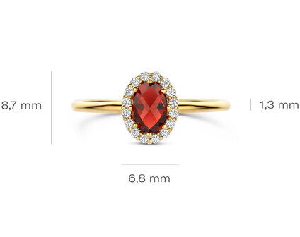 1271YGA Blush juwelen