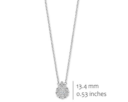 P2578W Silver Rose juwelen