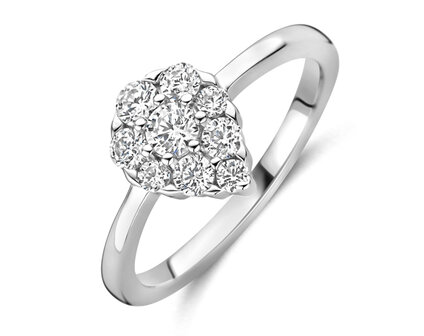 R2578W Silver Rose juwelen