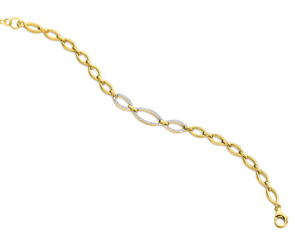 BR2491G Silver Rose juwelen