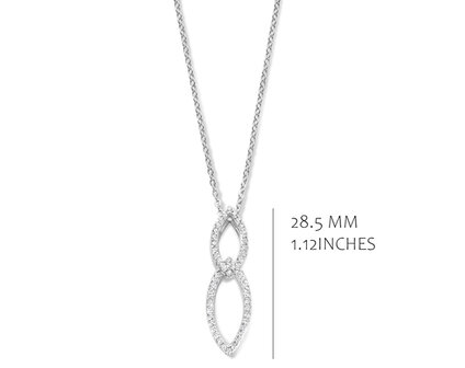 P2491W Silver Rose juwelen