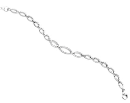 BR2491W Silver Rose juwelen