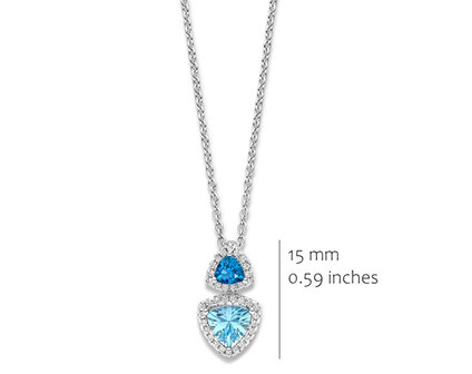 P2613AQ Silver Rose juwelen