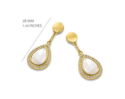 EA2547GMOP-S Silver Rose juwelen