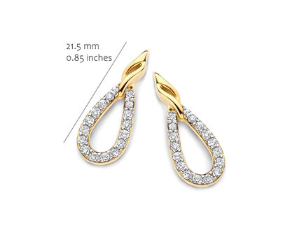 EA2621G Silver Rose juwelen