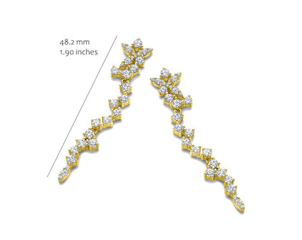 EA2536G-L Silver Rose juwelen