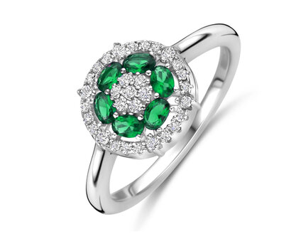 R2568GR Silver Rose juwelen