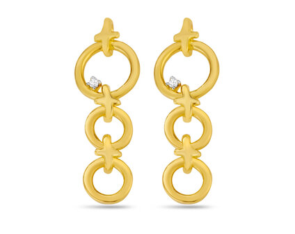 EA2623G Silver Rose juwelen