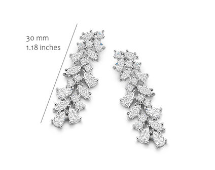 EA2640W Silver Rose juwelen