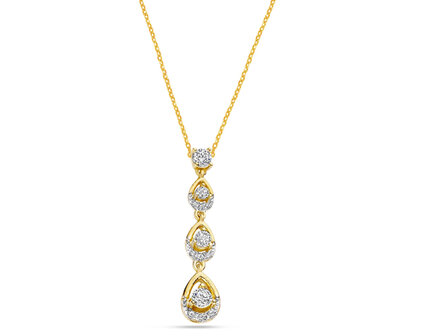 P2587G-L Silver Rose juwelen