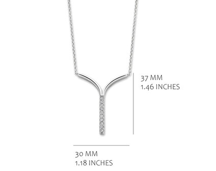 CH2542W Silver Rose juwelen