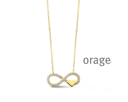 BB238 Orage Zilveren Ketting Dames