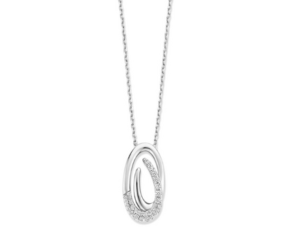 N6A55 Naiomy Silver Zilveren Ketting voor Dames