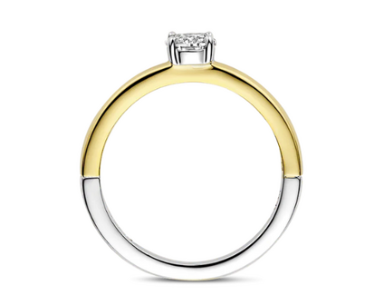 12110ZY  Ti Sento Milano Zilveren Ring