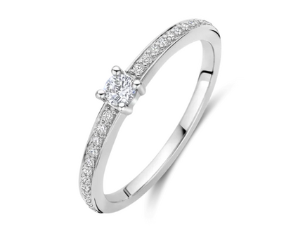 12400ZI  Ti Sento Milano Zilveren Ring