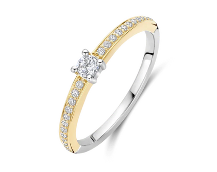 12400ZY  Ti Sento Milano Zilveren Ring